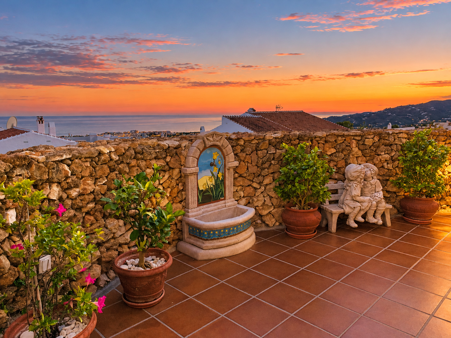 Encantador apartamento de 2 dormitorios con amplias terrazas y espectaculares vistas al mar en San Juan de Capistrano, Nerja