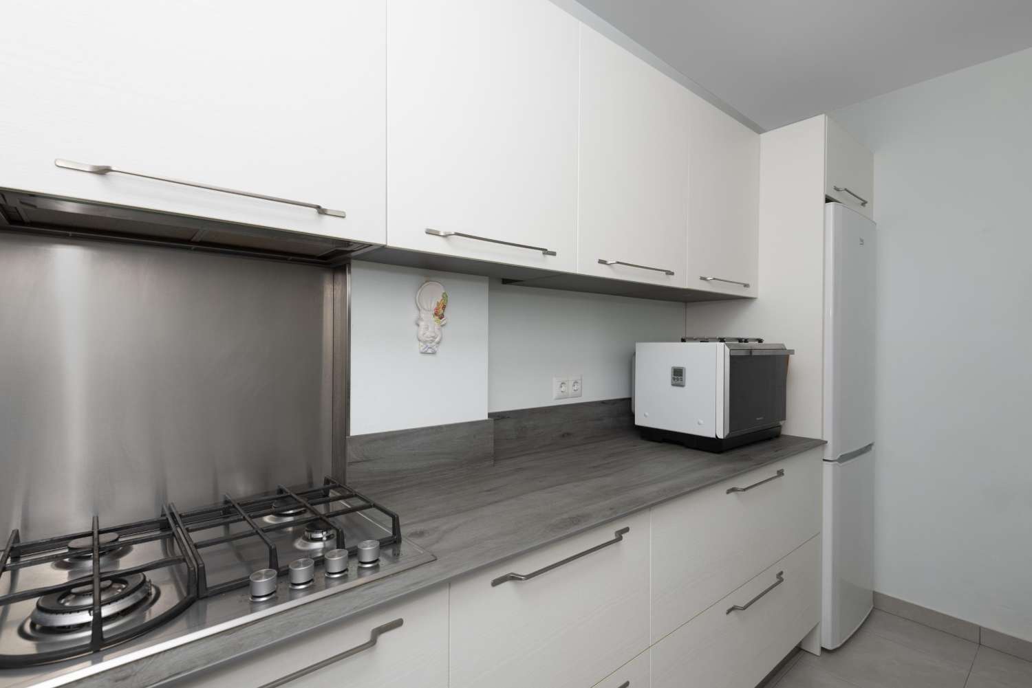Completely renovated apartment with stunning sea views.