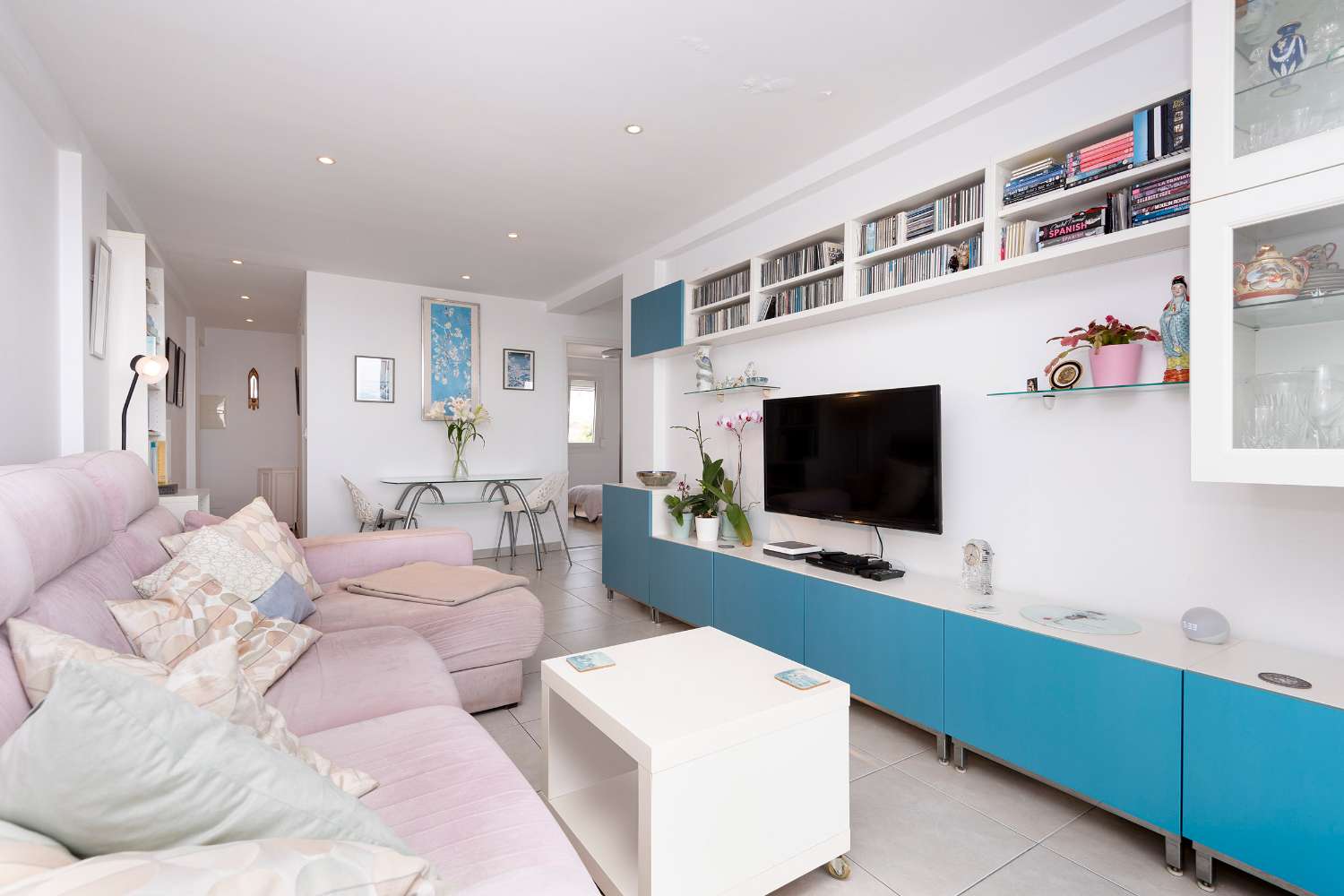 Completely renovated apartment with stunning sea views.