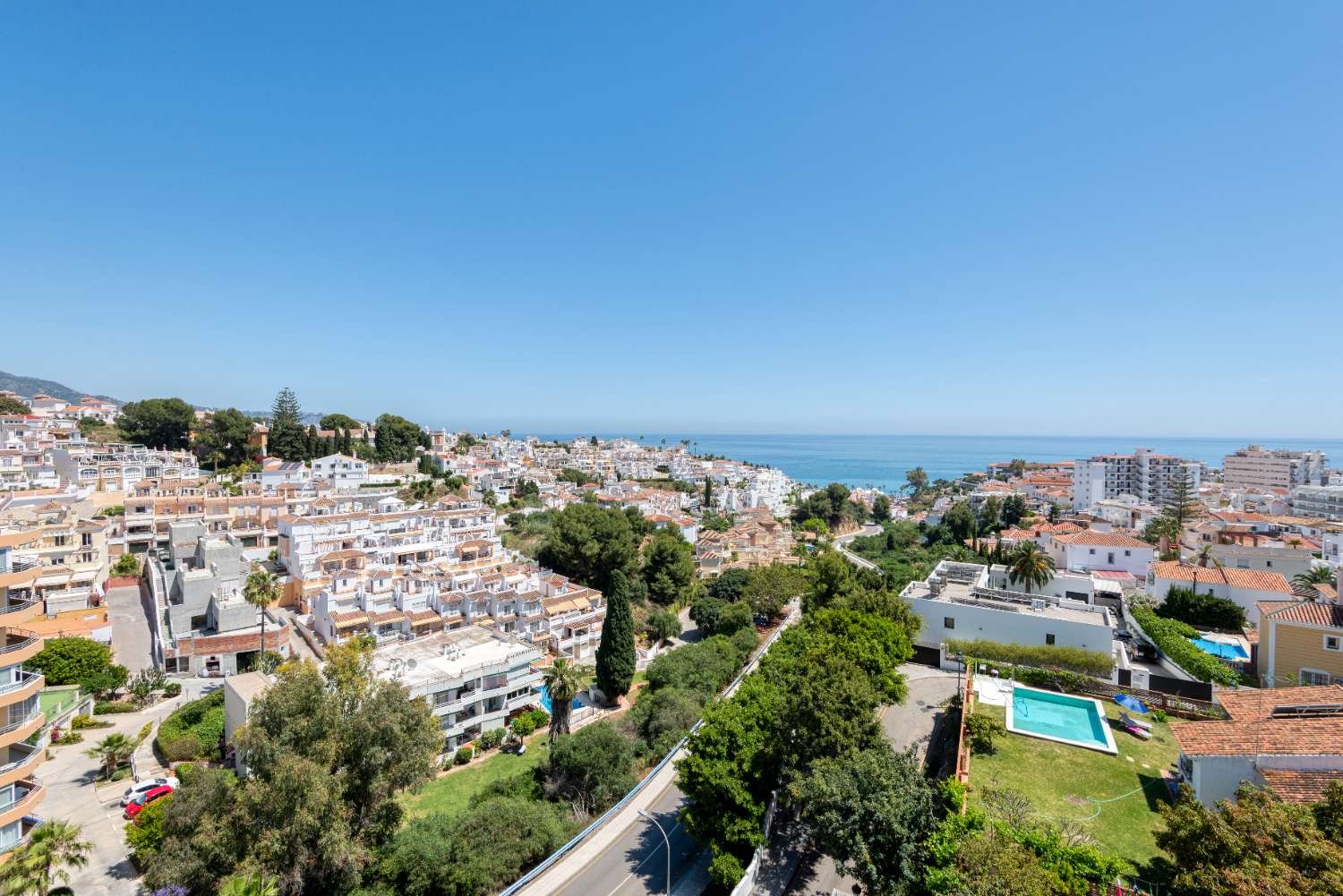 Completely renovated apartment with stunning sea views.