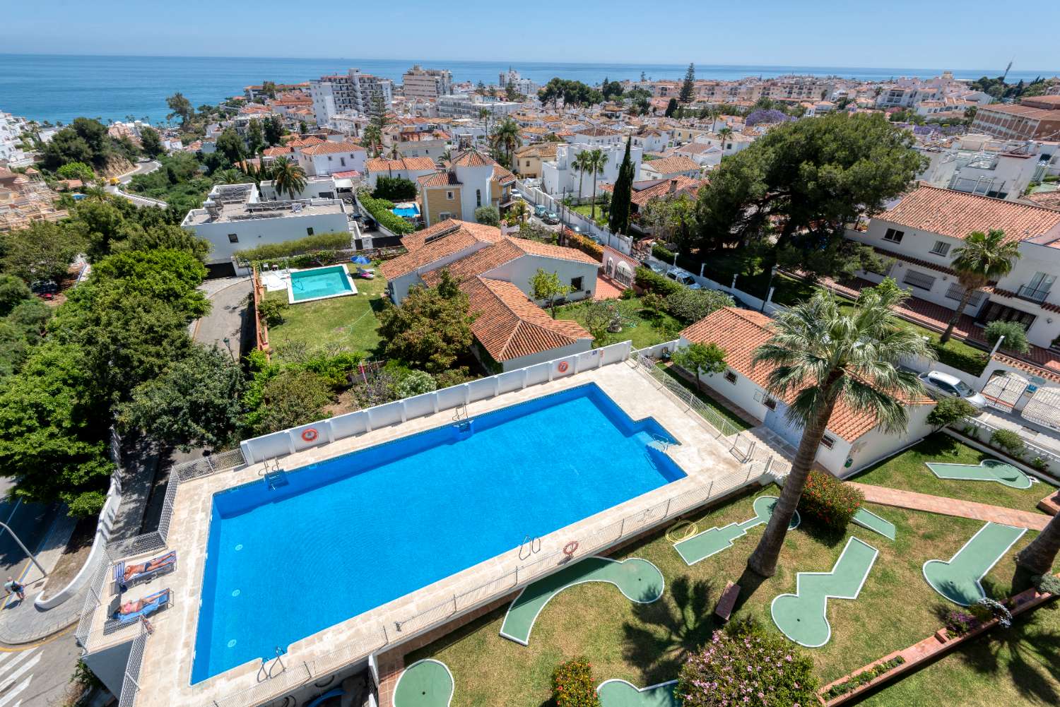 Completely renovated apartment with stunning sea views.