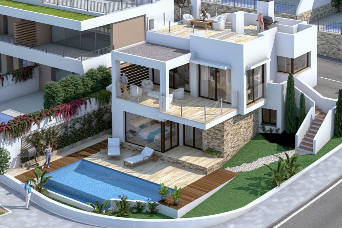 Fristående villa till salu i urbanisering Fuente del Badén, Nerja