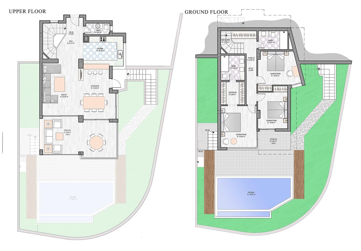 Vrijstaande villa te koop in urbanisatie Fuente del Badén, Nerja